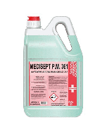 DETERGENTE DISINFETTANTE MEDISEPT PM 361 REGISTRATO AL MINISTERO DELLA SANITA' 5 LT