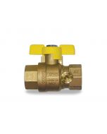 valvola a gas presa pressione 3/4 f/f a farfalla