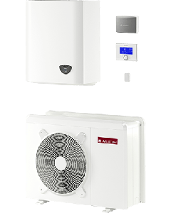 pompa di calore aria-acqua ariston splittati no acs per 1 zona nimbus plus m net 110 m gas r410a