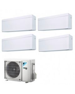 Climatizzatore Condizionatore Daikin Inverter Quadri Split 4 Mxm80+9000+9000+9000+9000 Serie Stylish White Wi-Fi Classe A+++ Gas R 32