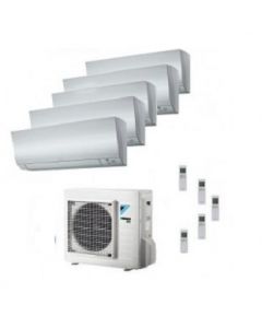 Climatizzatore Condizionatore Daikin Inverter Penta Split 5 mxm90+9000+9000+9000+9000+9000 Serie Perfera Wi-Fi Classe A+++ Gas R 32