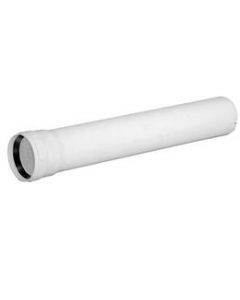 tubo 50 cm Ø 80 m/f in alluminio a innesto per sistema sdoppiato compatibile