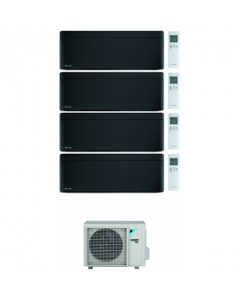 Climatizzatore Condizionatore Daikin Inverter Quadri Split 4 Mxm68+9000+9000+9000+9000 Serie Stylish Total Black Wi-Fi Classe A+++ Gas R 32