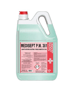 detergente disinfettante medisept pm 361 registrato al ministero della sanità 5 lt 