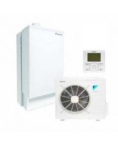 pompa di calore ibrida daikin raffrescamento-riscaldamento e produzione acs 8 kw gas r 410a caldaia 33 kw