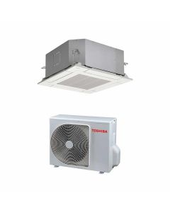 climatizzatore condizionatore toshiba inverter gamma cassetta 4 vie 12000 classe a+/a+ rav-rm401mut-e/rav-gm401atp-e wi fi