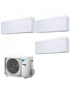 Climatizzatore Condizionatore Daikin Inverter Trial Split 3 Mxm68n+9000+9000+9000 Serie Stylish White Wi-Fi Classe A+++ Gas R 32