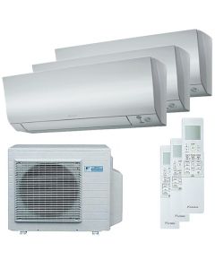 climatizzatore condizionatore daikin inverter trial split 3 mxm68+9000+12000+12000 serie perfera wi-fi classe a+++ gas r 32